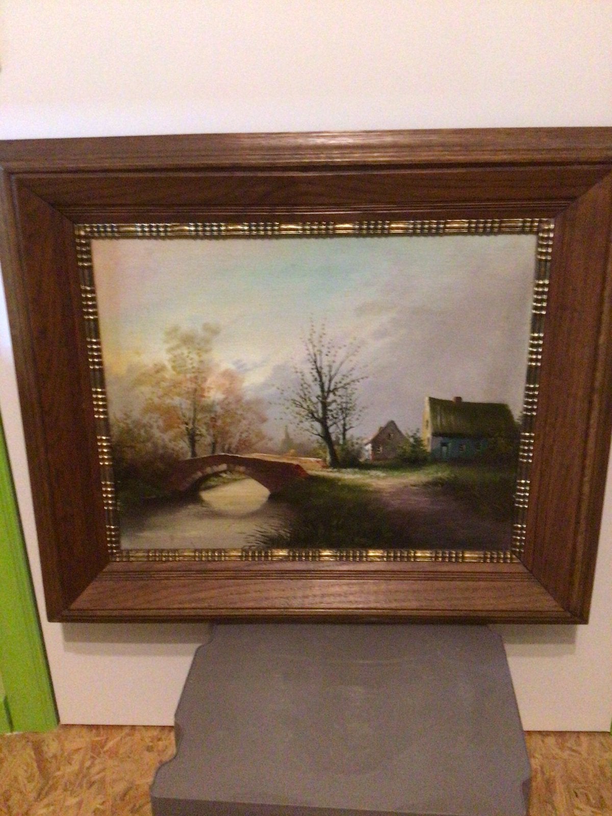 Schilderijen op hout, Ophalen