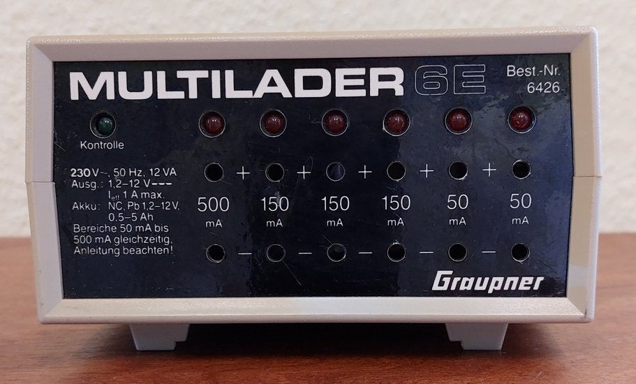 Chargeur Multilader 6E 6426 de Graupner, Ophalen, Gebruikt, Overige typen