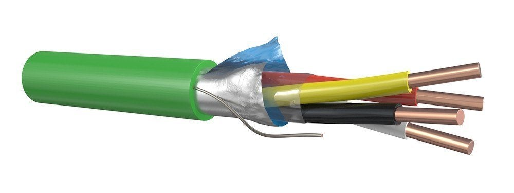 NETBUS EIB KNX J-Y(ST)Y 2x2x0.8 GROEN ring 100meter, Verzenden