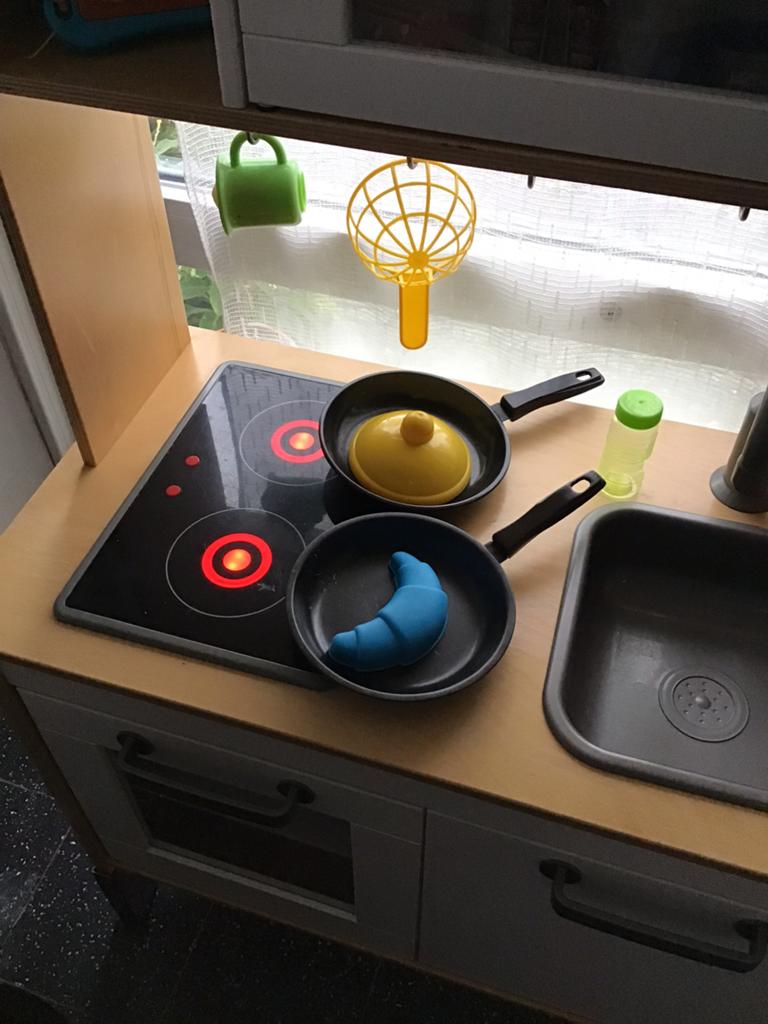 Houten speelgoed keukentje, Kinderen en Baby's, Ophalen, Zo goed als nieuw