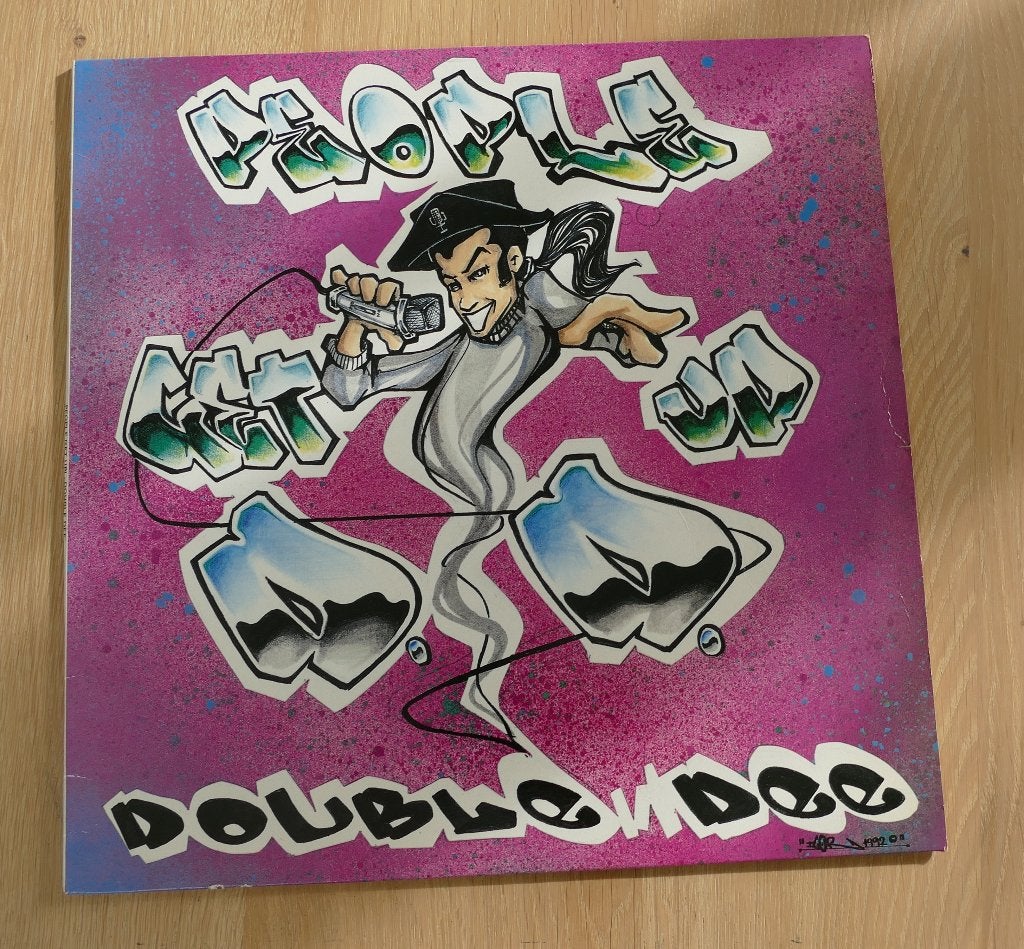 12" Maxi - Double Dee – People Get Up!, CD & DVD, 12 pouces, House, Enlèvement ou Envoi, Utilisé