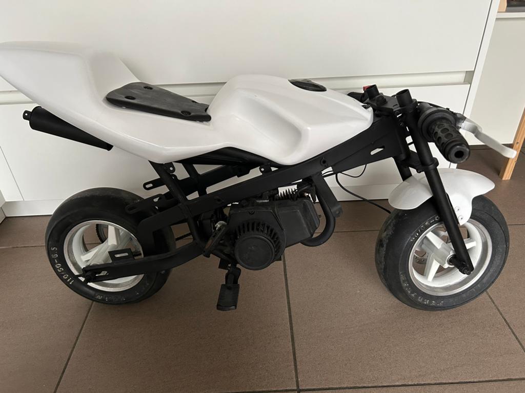 Pocket bike volledig vernieuwd, Ophalen, Zo goed als nieuw