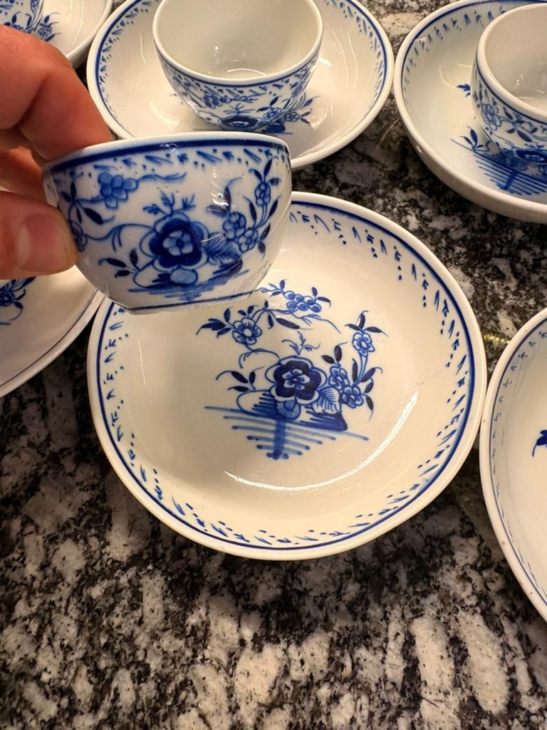 Pochon porcelaine de Tournai, Antiquités & Art, Enlèvement ou Envoi