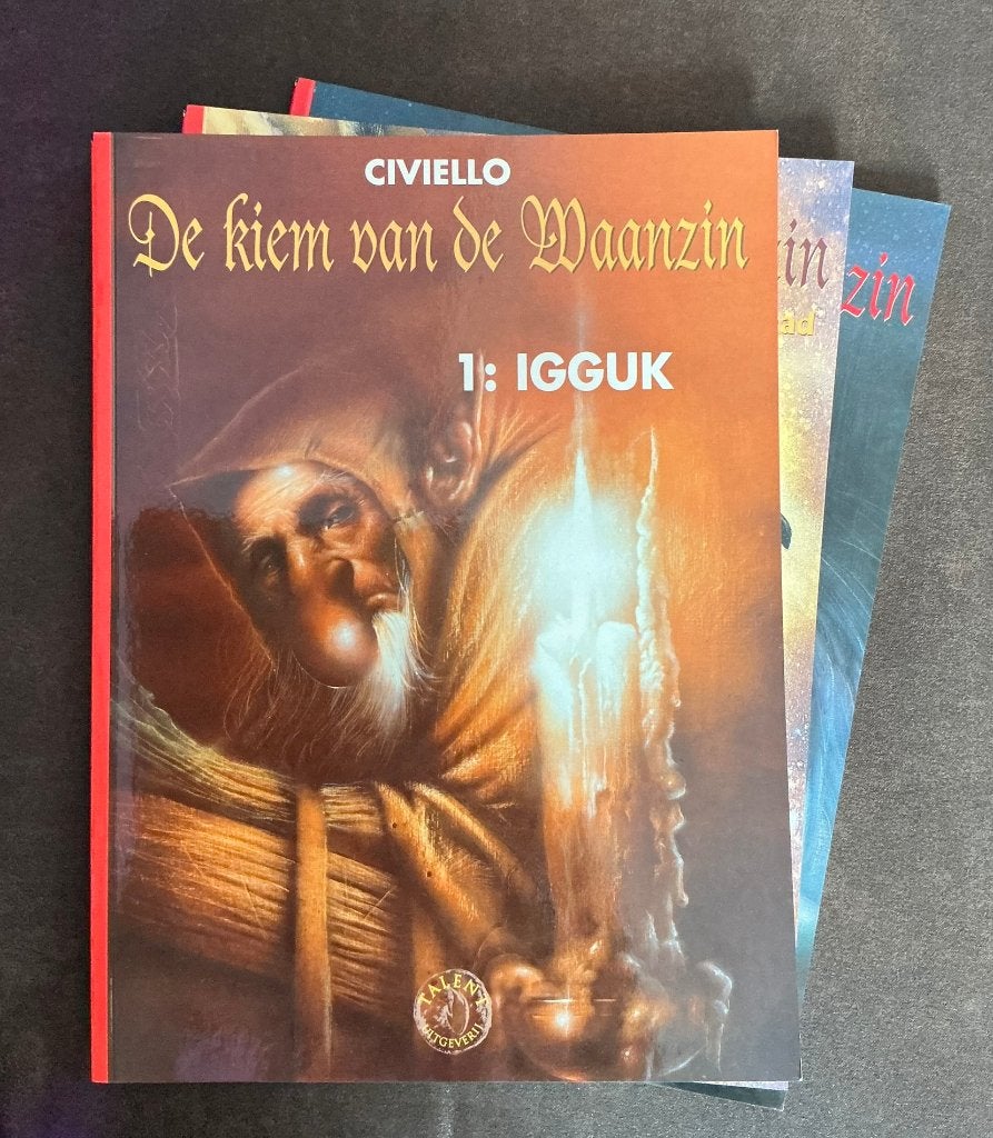 De Kiem van de Waanzin - Civiello, Livres, Plusieurs comics, Enlèvement ou Envoi, Utilisé, Europe