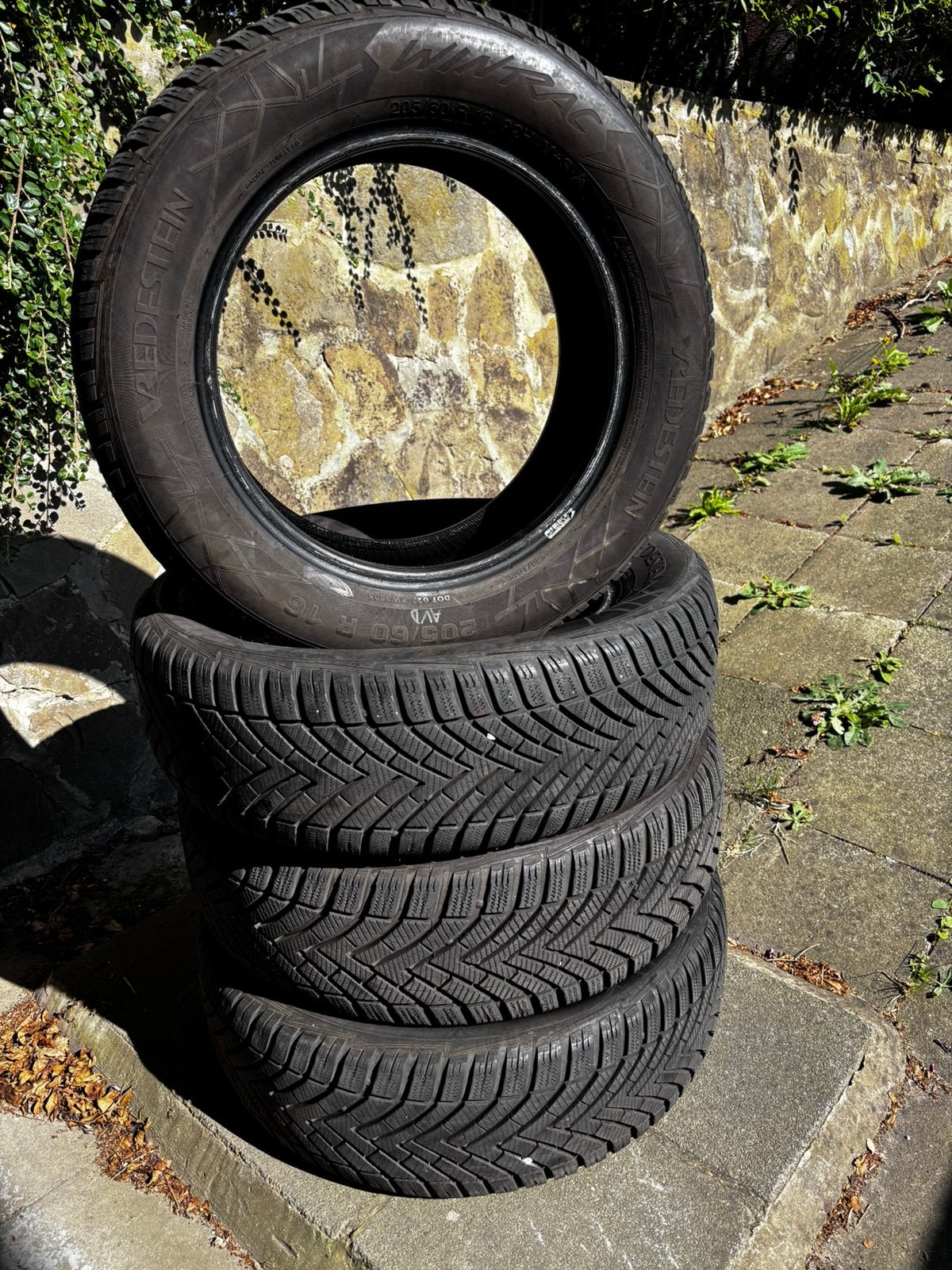 Pneus Vredestein Wintrac (hiver), Ophalen, Gebruikt, 16 inch, Band(en)