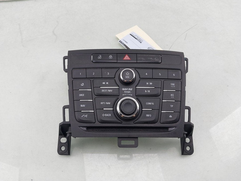 PANNEAU DE COMMANDE RADIO Zafira Tourer (P12) (|13406657|), Utilisé, Opel