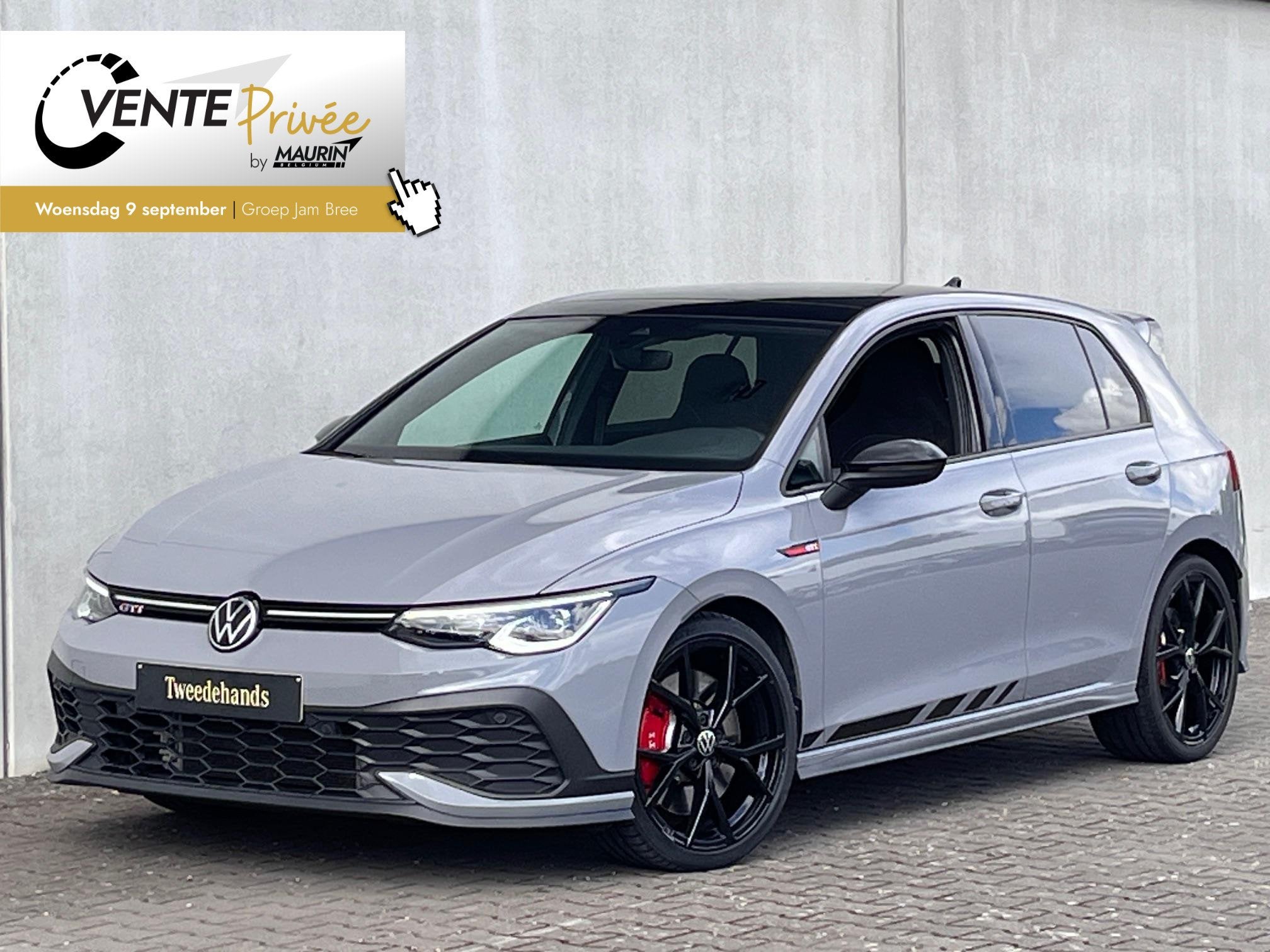 Volkswagen Golf VIII 2.0 TSI 221kW GTI "Clubsport" DSG, Auto's, Stof, Gebruikt, 5 zetels, 5 deurs