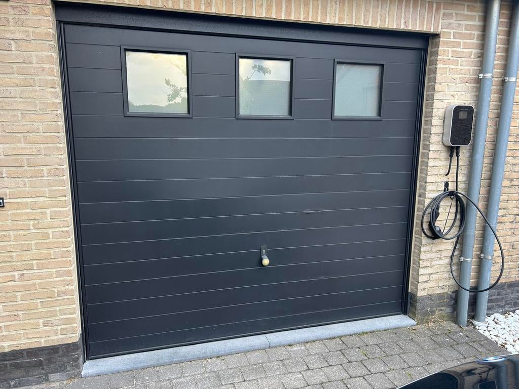 Houten kantelpoort