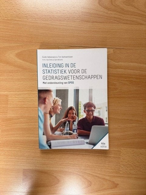 Inleiding in de statistiek voor de gedragswetenschappen, Boeken, Studieboeken en Cursussen, Ophalen of Verzenden, Zo goed als nieuw