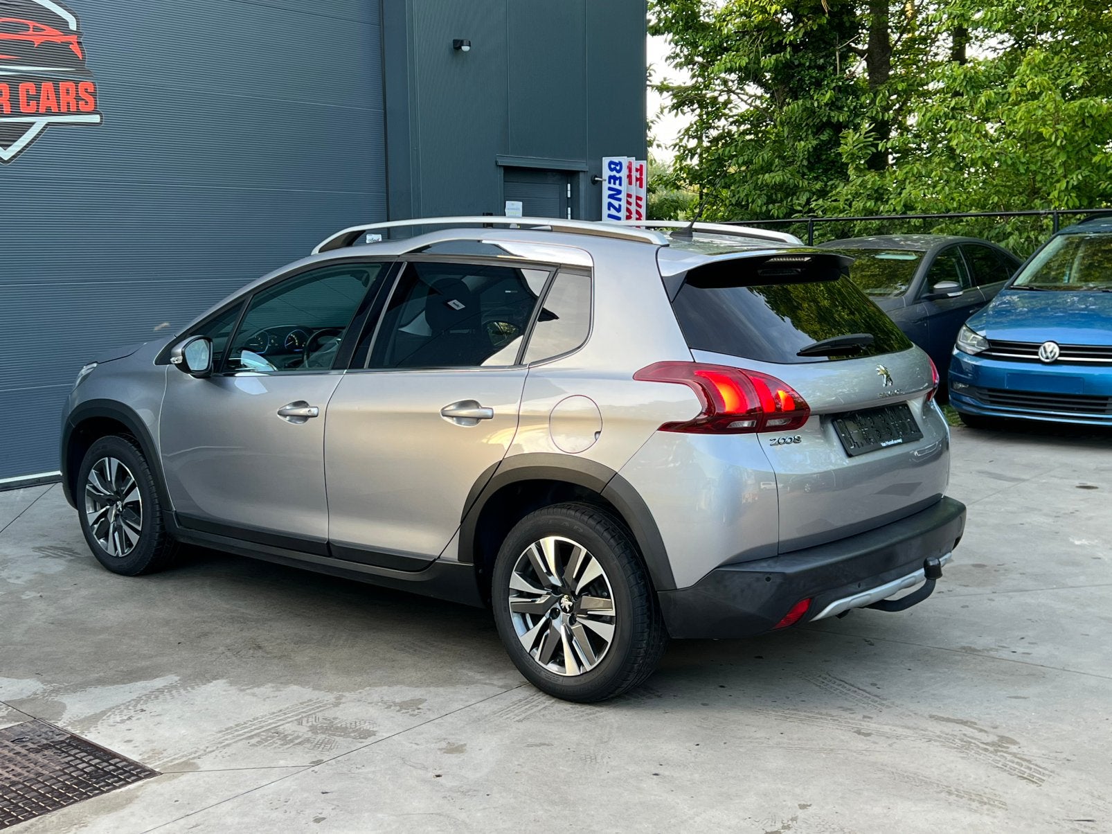 Peugeot 2008 1.2 Allure Automaat Panodak 1st Eigenaar Navi, Cuir, Argent ou Gris, Achat, Entreprise