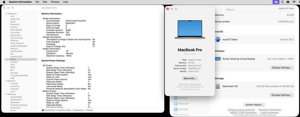7M Warranty] Refurb. MacBook Pro M1 Max 16.2" 64 GB 1TB EN, Computers en Software, Apple Macbooks, Refurbished, MacBook, 16 inch