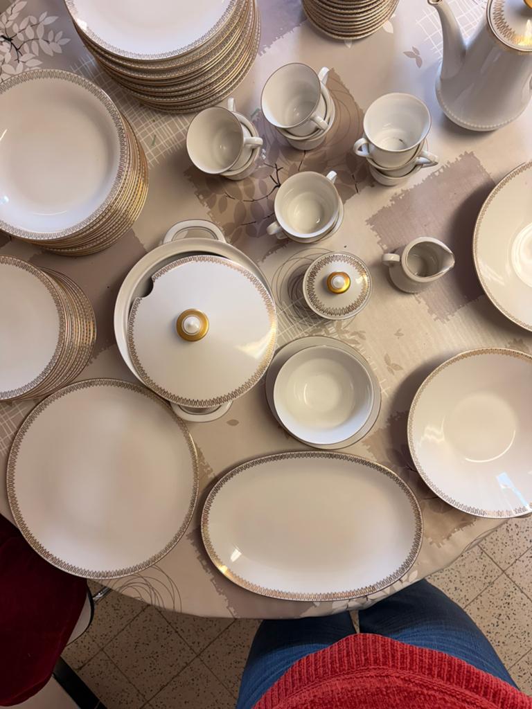 Service de table vintage, Ophalen