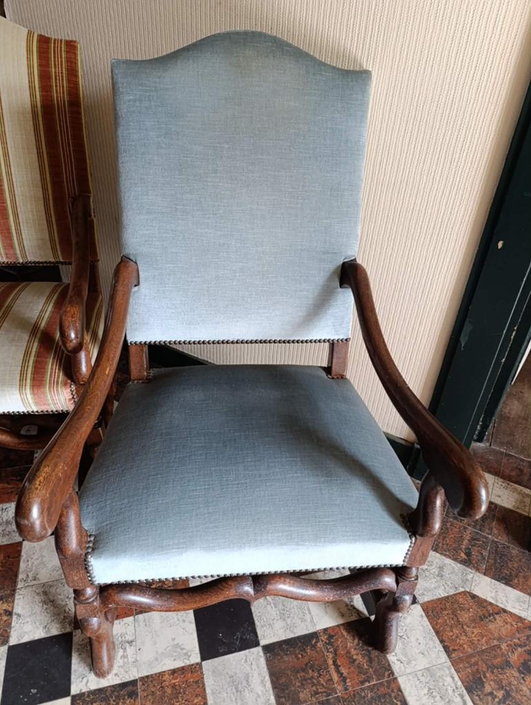 Fauteuil cabriolet de style Louis XV, Antiquités & Art, Enlèvement