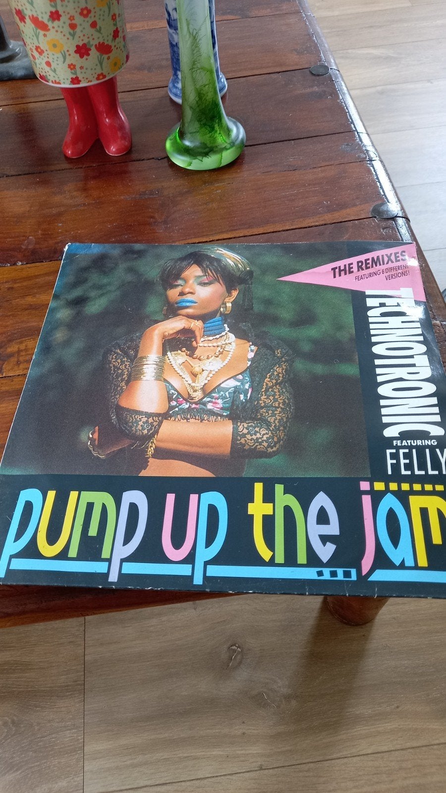 Vinyl (maxi 45t) technotronics "pump up thé jam "remixes, Cd's en Dvd's, Ophalen