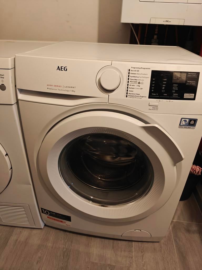 Wasmachine en droogkast, Ophalen