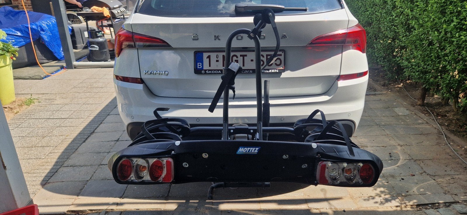 Fietsdrager merk Mottez, Ophalen, 2 fietsen
