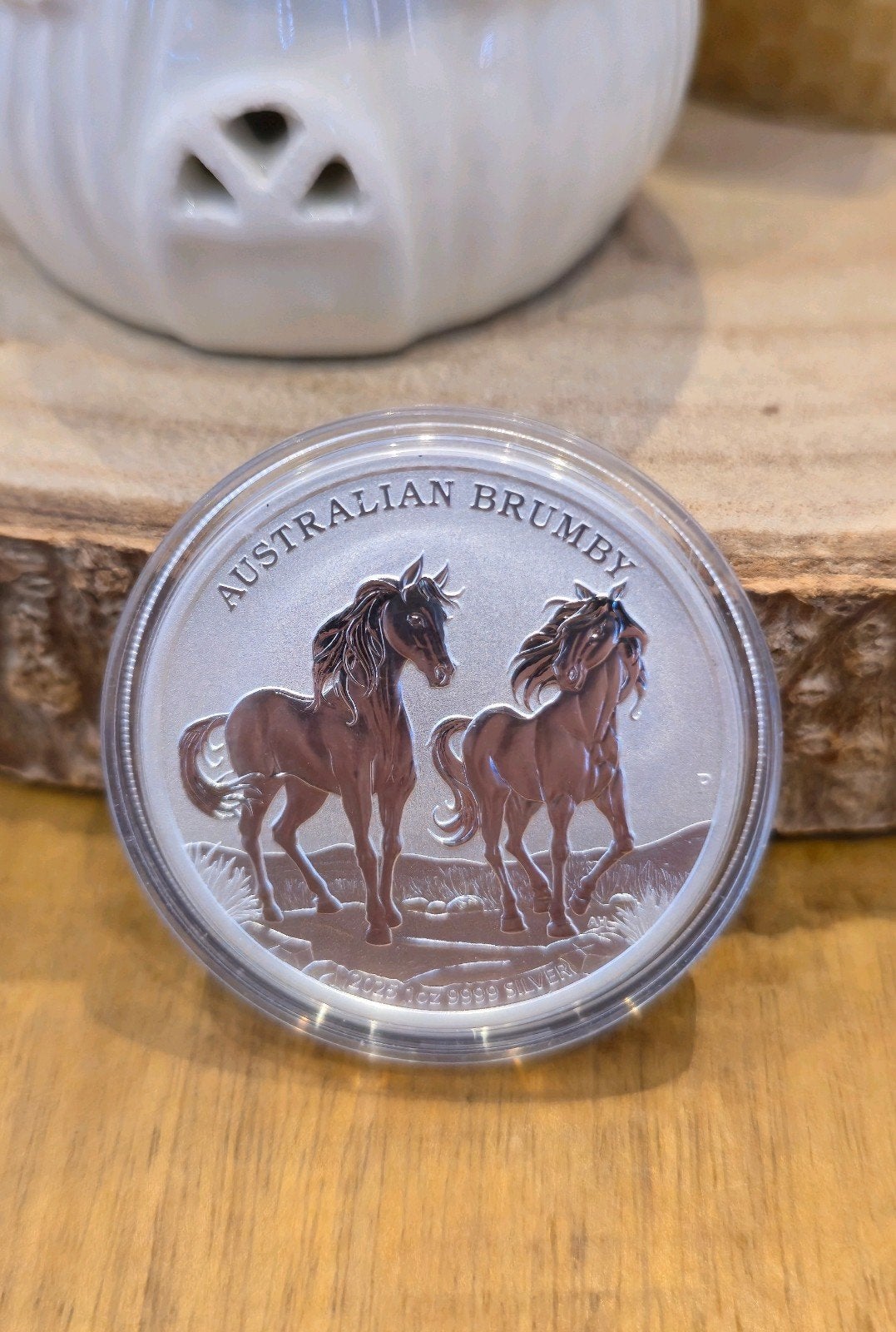 Australian Brumby 2025 - 1 oz Zilveren Munt Limited Mintage, Enlèvement ou Envoi, Argent