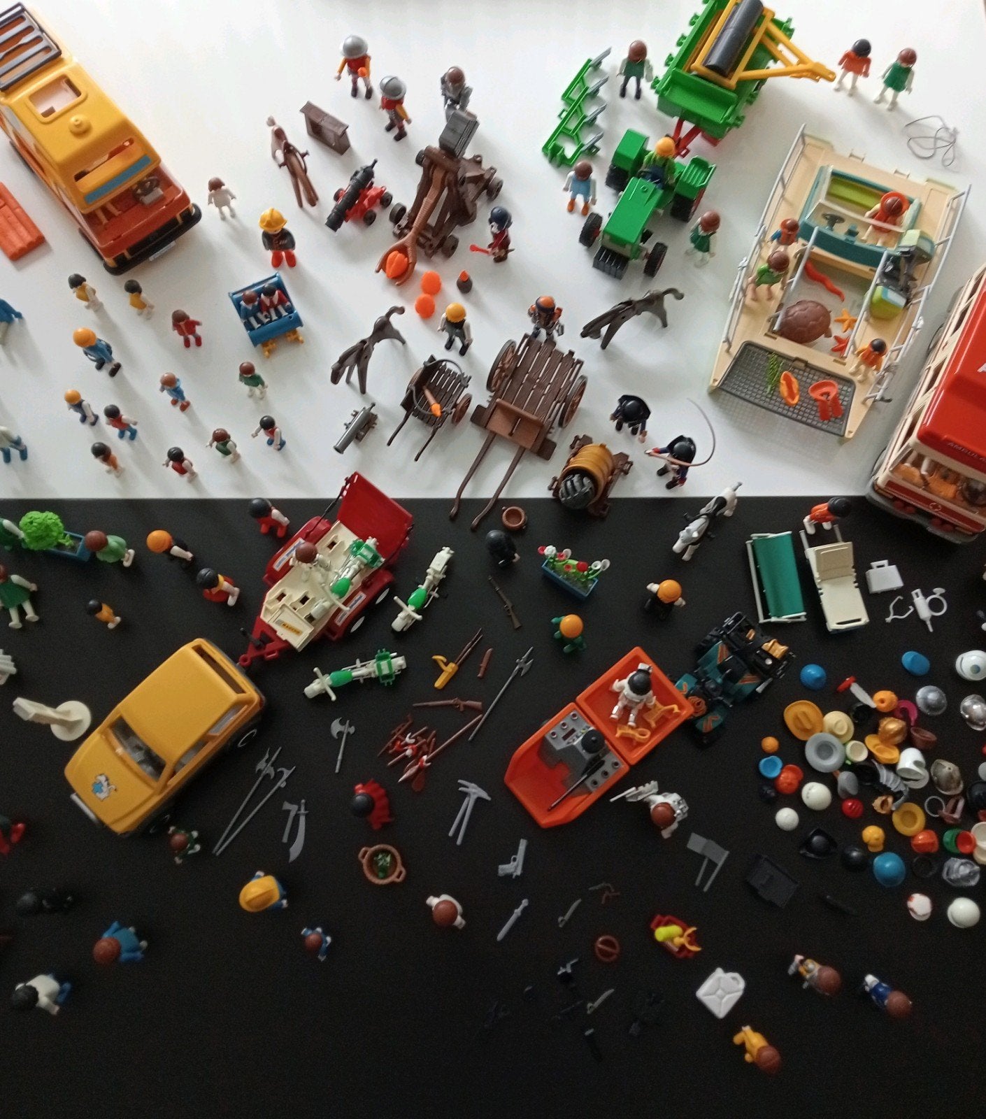 Lot Playmobil., Ophalen, Gebruikt, Losse onderdelen