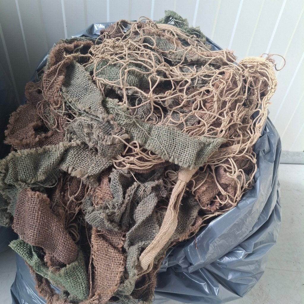 WW2 - camouflage avec jute - N 1, Enlèvement ou Envoi, Armée de terre