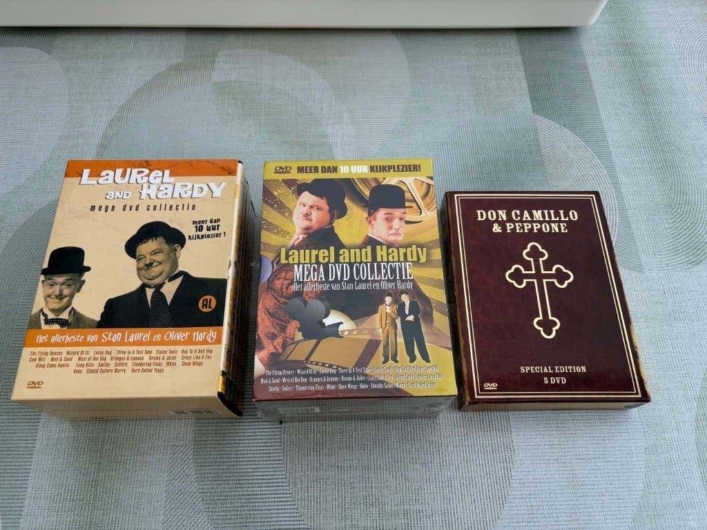 DVD's Laurel & Hardy en Don Camillo te koop !!!, CD & DVD, Enlèvement