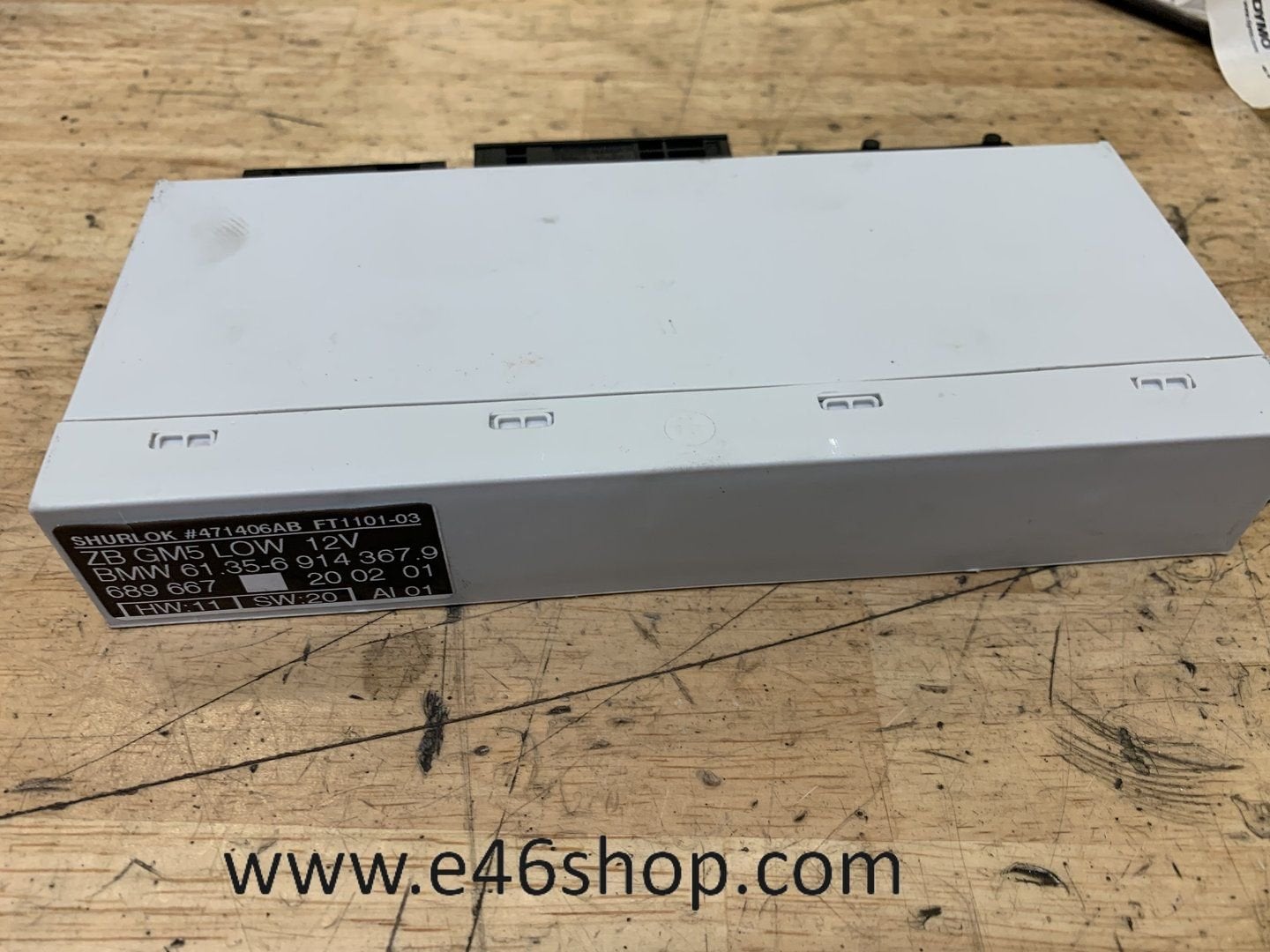 GM5 LOW  COMFORT MODULE BMW E46 OE 6914367, -, Utilisé, -, Enlèvement ou Envoi