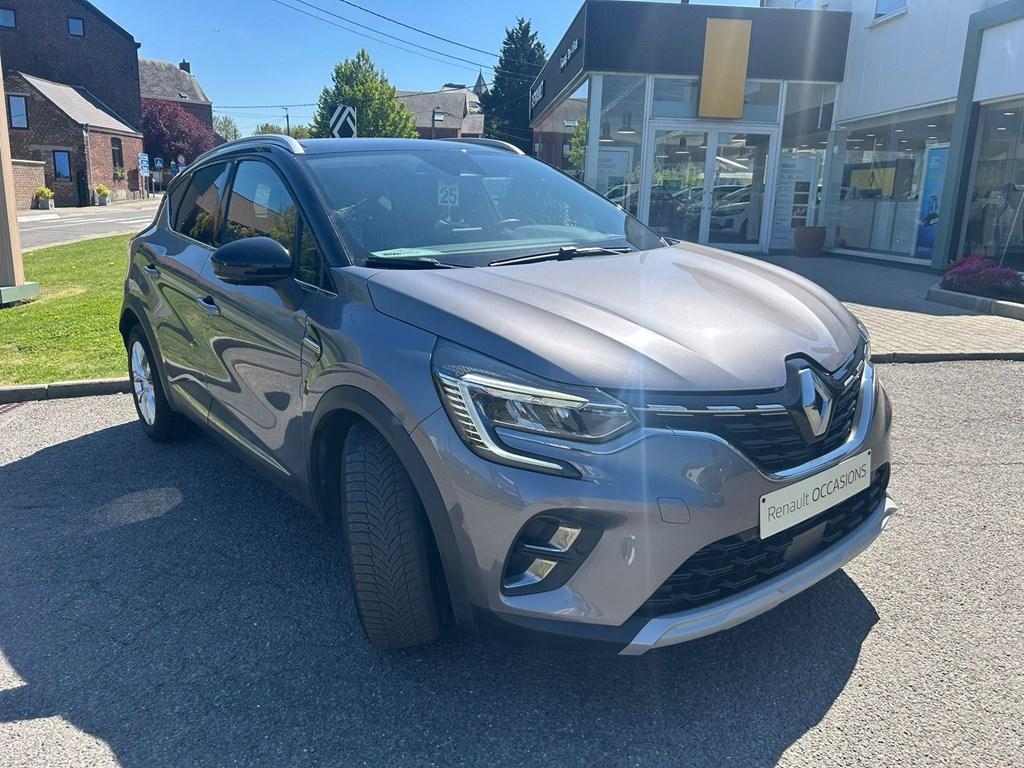 Renault Captur INTENS TCE 90, Auto's, Renault, Zwart, Bedrijf, Handgeschakeld, SUV of Terreinwagen