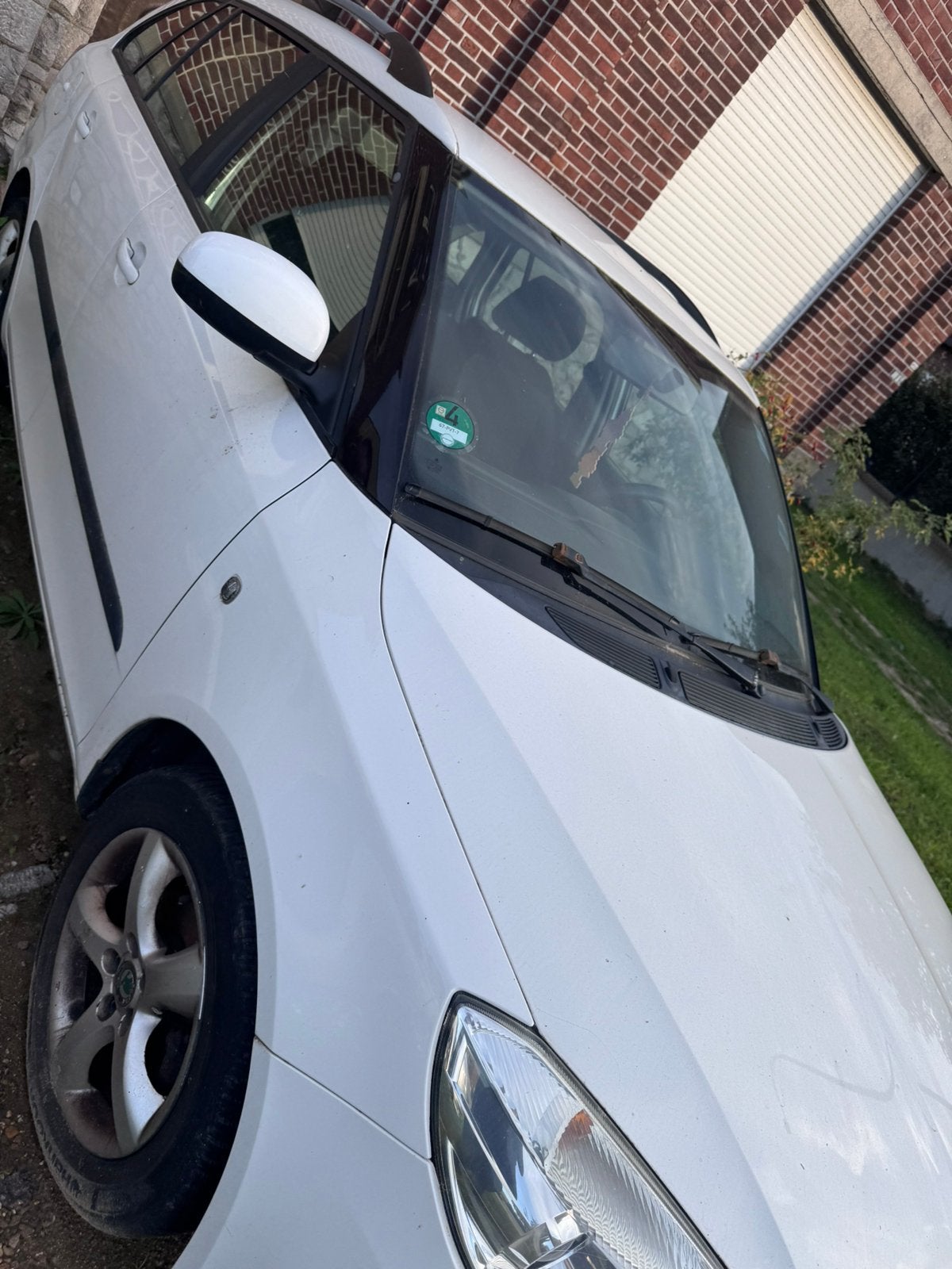 Skoda fabia, Auto's, Stof, Wit, Particulier, Euro 4