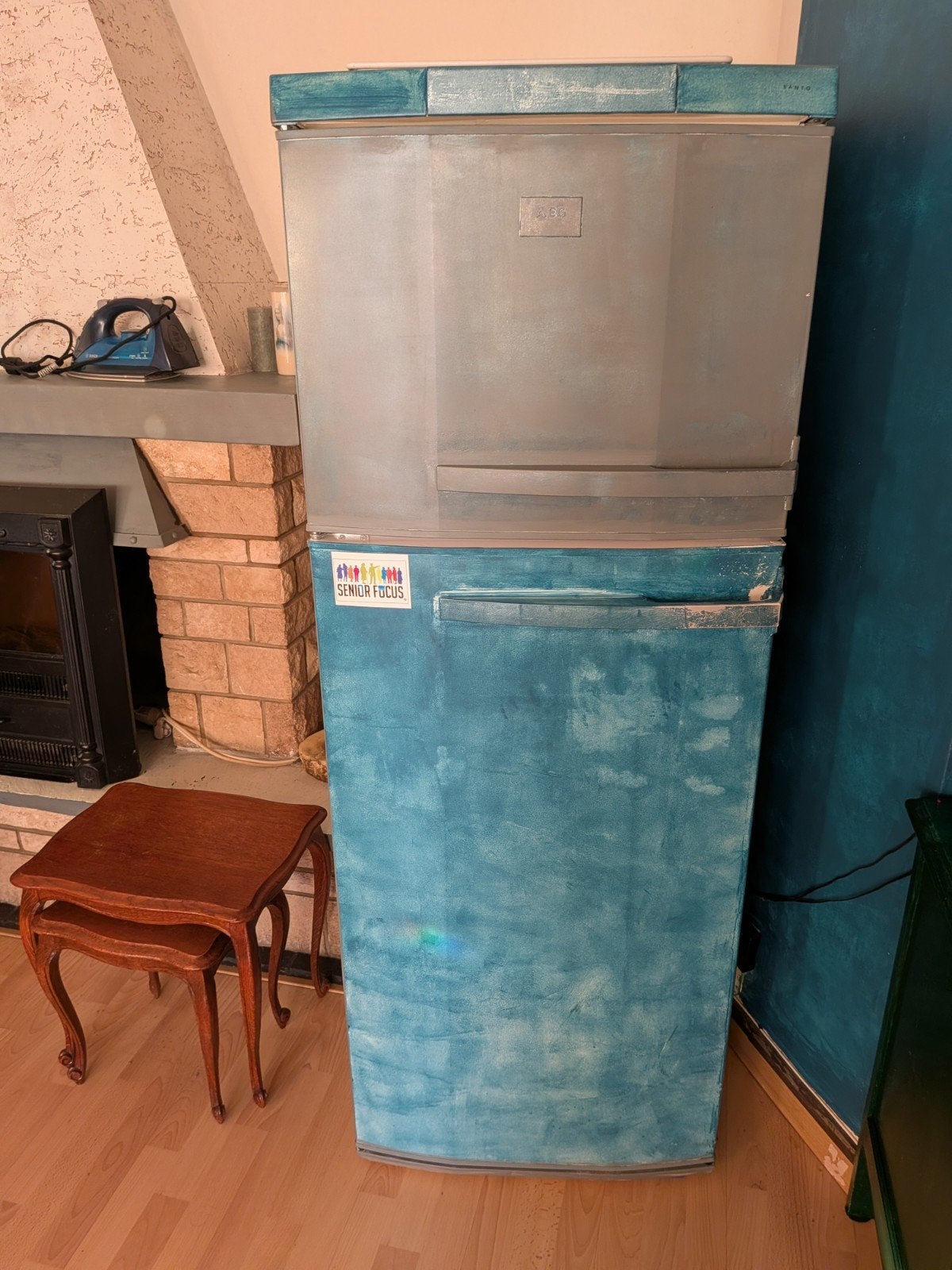 Frigidaire AEG, 160 cm ou plus, Enlèvement, Utilisé, 100 à 150 litres