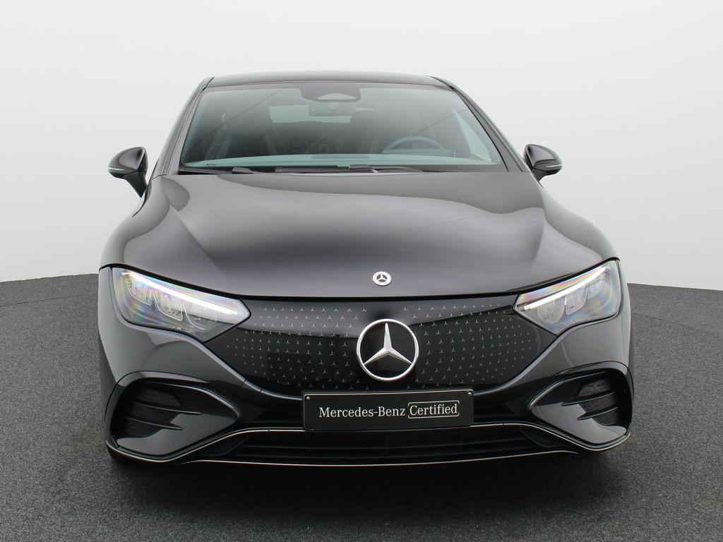 Mercedes-Benz EQE 300 AMG Line + PANORAMISCH DAK + CARPLAY +, Autos, Argent ou Gris, Entretenue par le concessionnaire, Noir, Cuir synthéthique