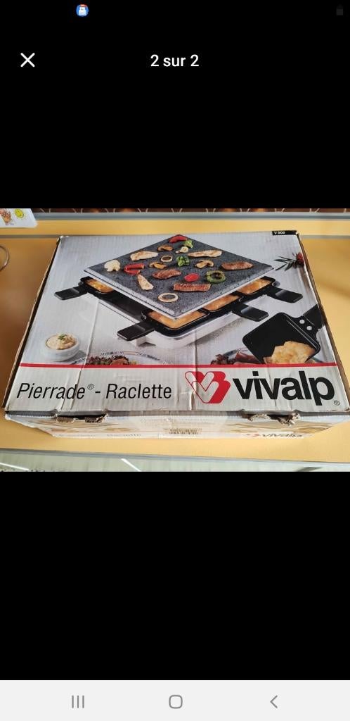 Raclette spieral, Electroménager, Enlèvement, Utilisé