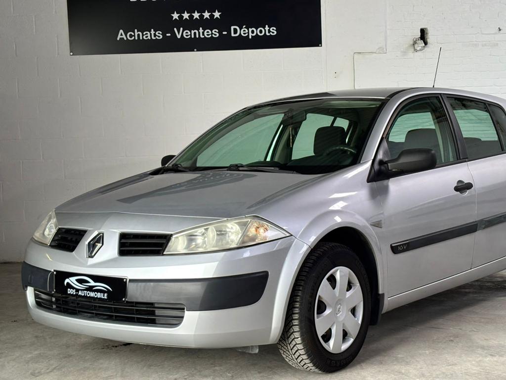 ***Renault Mégane 12 maanden garantie, Auto's, Renault, Zwart, 4 cilinders, 5 deurs, Euro 4