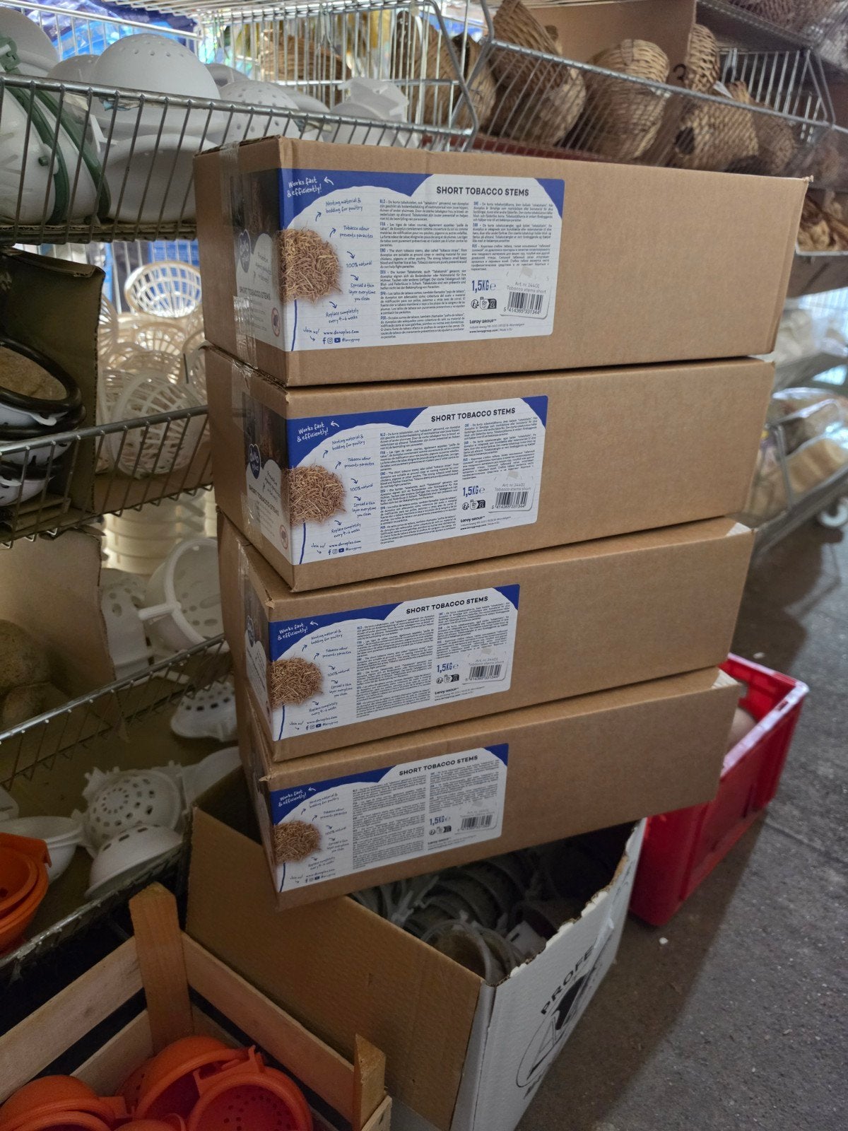 DuvoPlus Tiges de tabac courtes 1,5 kg - Oiseaux et volaille, Animaux & Accessoires, Enlèvement
