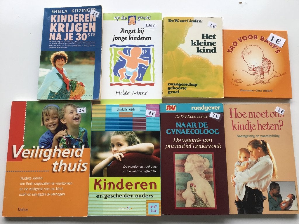 15 boeken over zwangerschap en opvoeding, Boeken, Zwangerschap en Opvoeding, Ophalen of Verzenden, Zo goed als nieuw