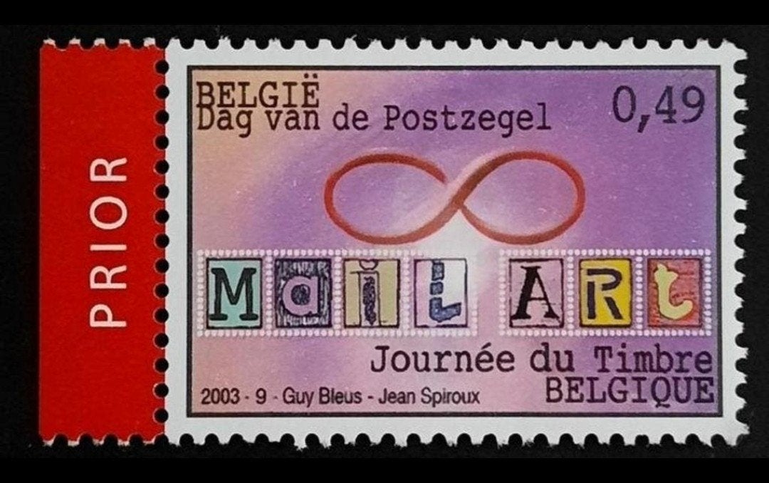 Belgique : COB 3172 ** Journée du timbre 2003., Sans timbre, Neuf, Enlèvement ou Envoi, Non oblitéré