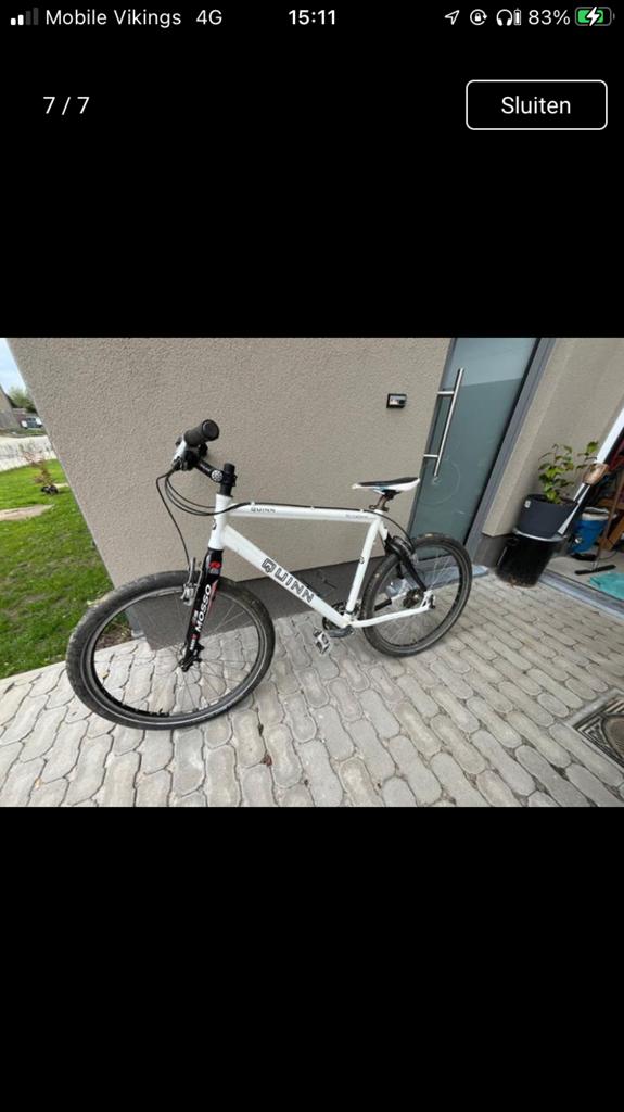 vélo de montagne, cadre en carbone... vtt, Enlèvement, Utilisé