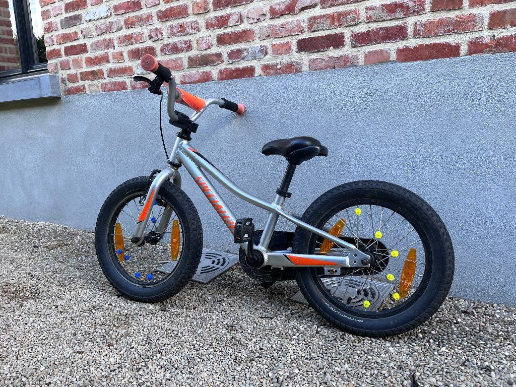 Specialized kinderfiets 16 inch jongens mtb, Terugtraprem, Ophalen, Specialized, 16 tot 20 inch