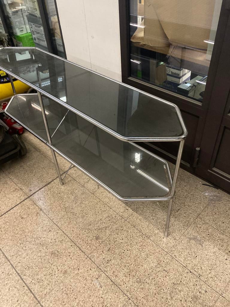 Table Disign, Maison & Meubles, Enlèvement, Utilisé, Verre