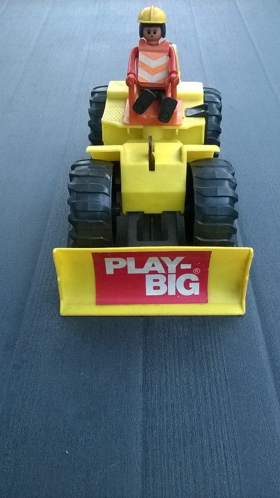 Buldozer Play Big, Gebruikt, Complete set, Voertuig, Ophalen of Verzenden