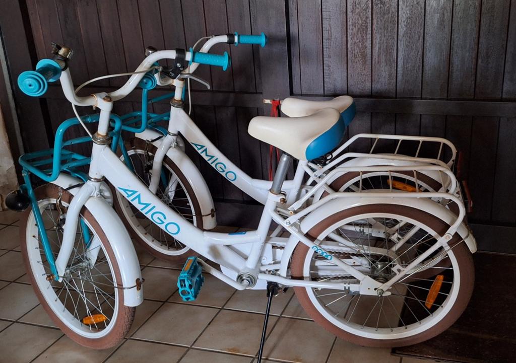 2 meisjesfietsen 5 tot 9 jaar, 40€ per stuk, Ophalen