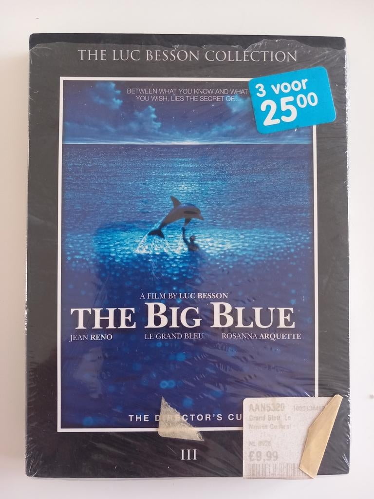 Dvd The Big Blue (Filmklassieker van Luc Besson) NIEUW, Enlèvement ou Envoi, Neuf, dans son emballage