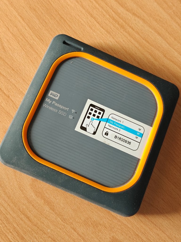 Wireless SSD WD My passport, Gebruikt, Verzenden, SSD, Western Digital (WD)