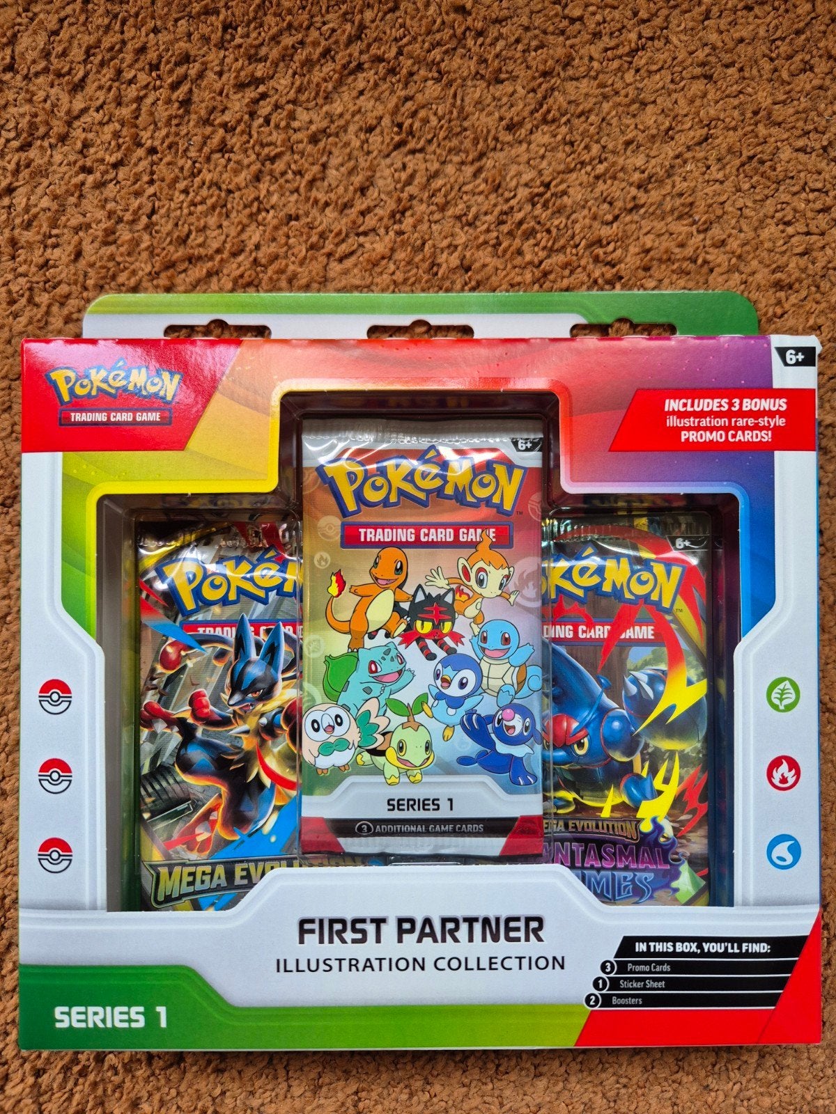 Pokemon first partner collection serie 1, Ophalen