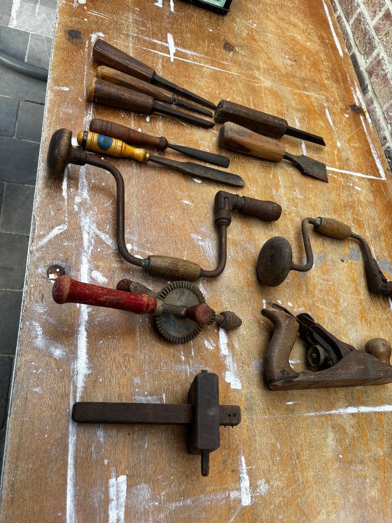 Vieux outil de menuiserie, Antiquités & Art, Enlèvement
