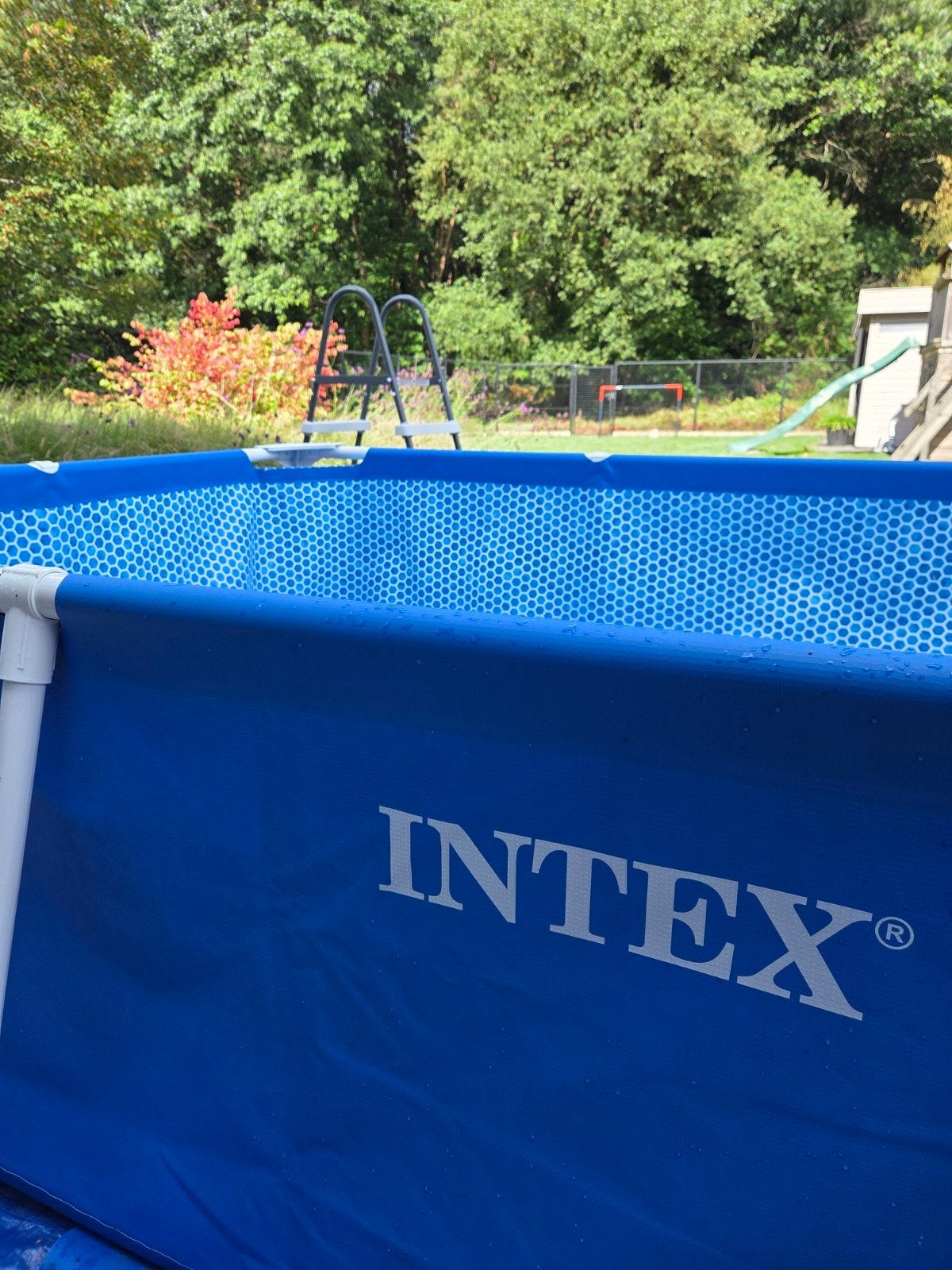 intex rechthoekig opzetzwembad - 300 x 200 x 75 cm + extra's, Tuin en Terras, Zwembaden, Ophalen, Zo goed als nieuw, Opzetzwembad