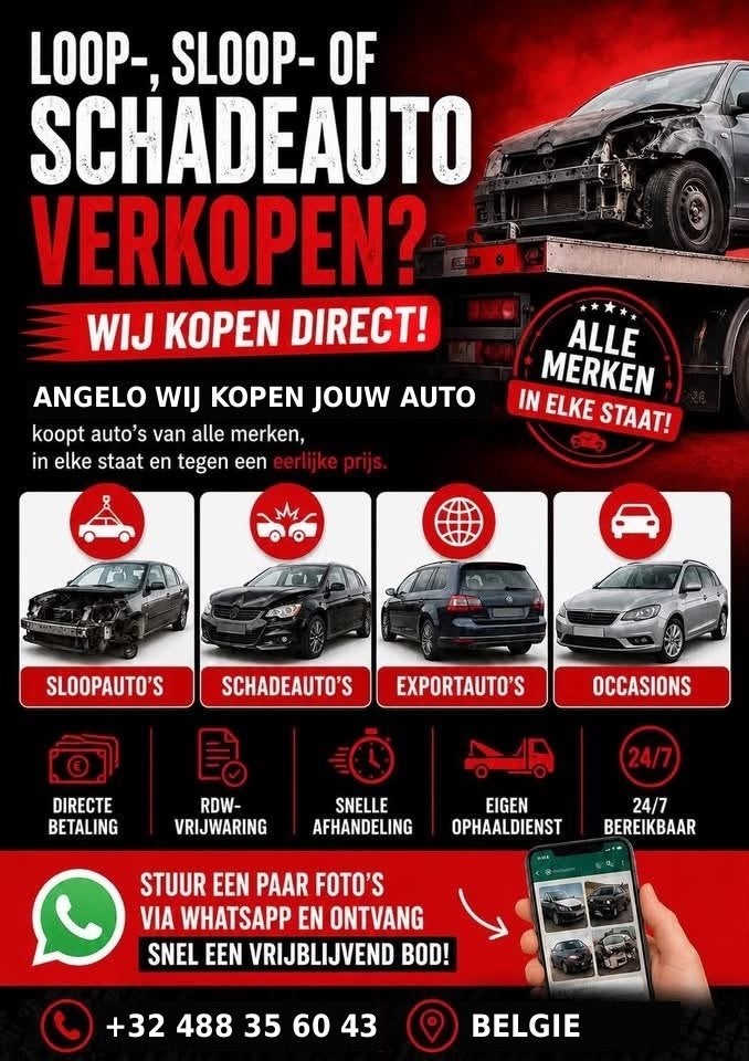 Wij Kopen Jouw Auto, Auto's, Particulier, Te koop
