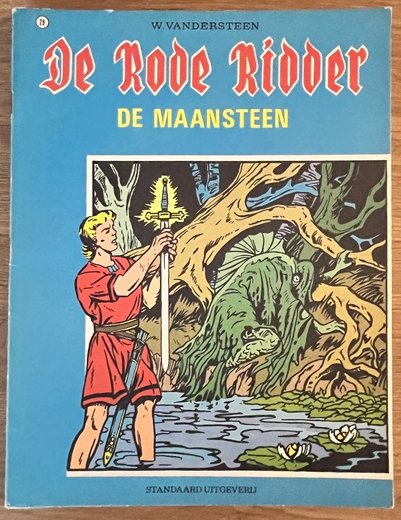 De Rode Ridder - De maansteen - 28 (1973) Strip, Eén stripboek, Ophalen of Verzenden, Gelezen