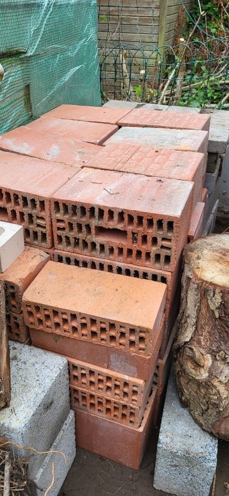 construire des briques, Jardin & Terrasse, Enlèvement, Neuf