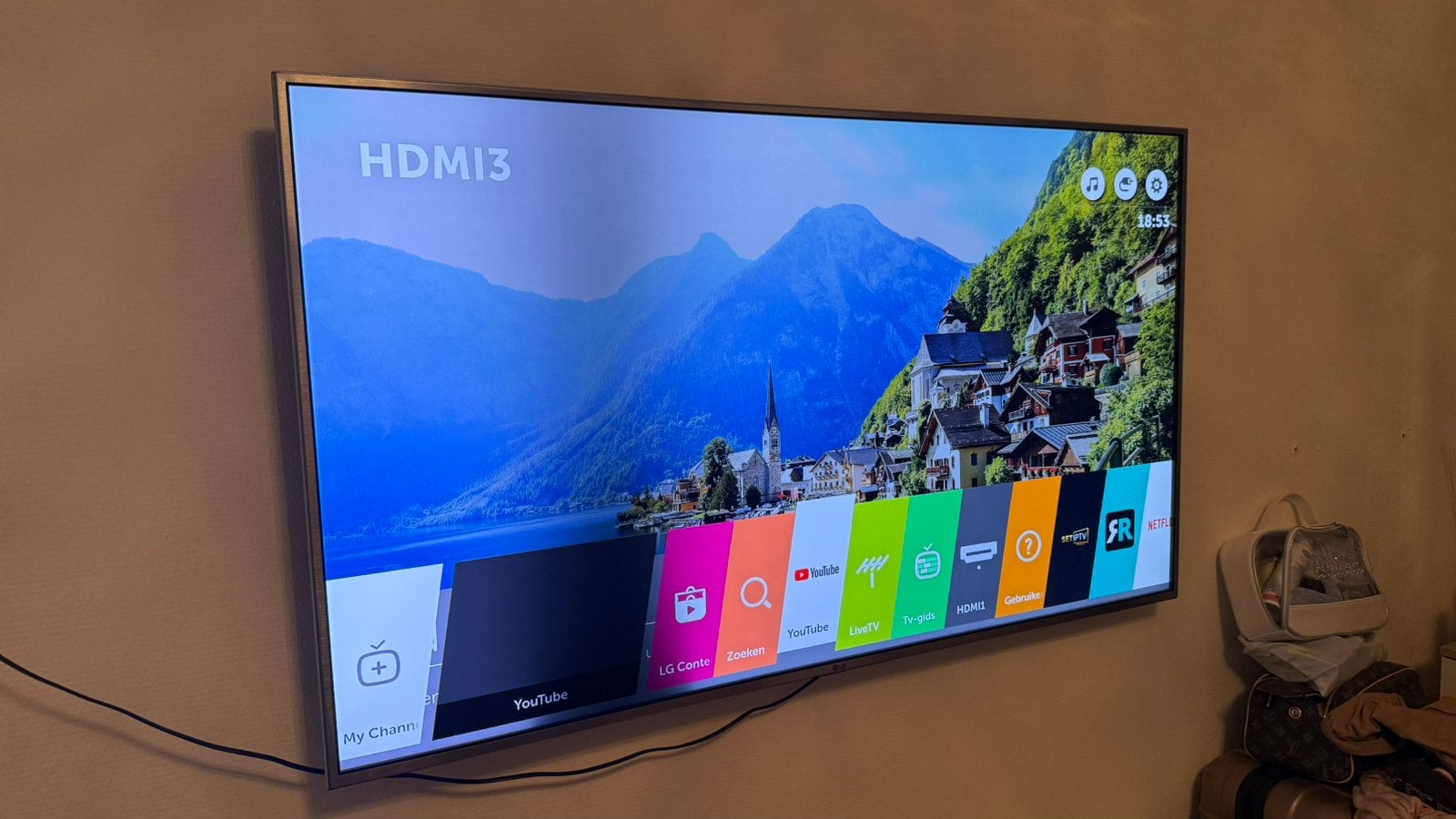 Lg smart tv 4k voor opmaak, Enlèvement, Comme neuf, LG, Smart TV
