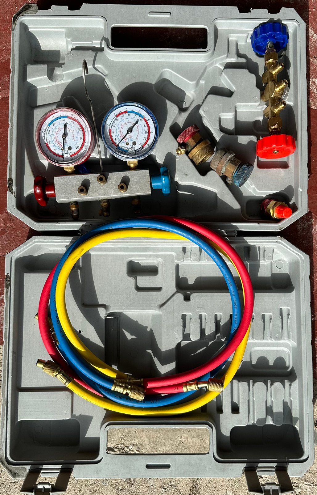 Auto airco vuller met fles €130, Computers en Software, Moederborden, Ophalen, Zo goed als nieuw