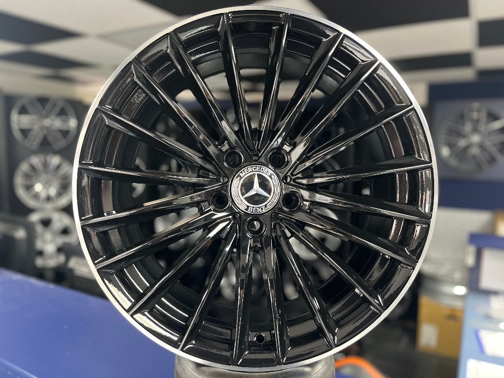 IN STOCK: NIEUWE set 18 inch 5x112 alu Mercedes sport velgen, Auto-onderdelen, Banden en Velgen, Velg(en), Zomerbanden, 18 inch